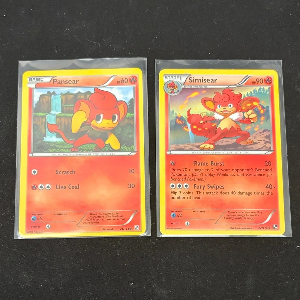 Pokemon Black and White Common Lot 3
